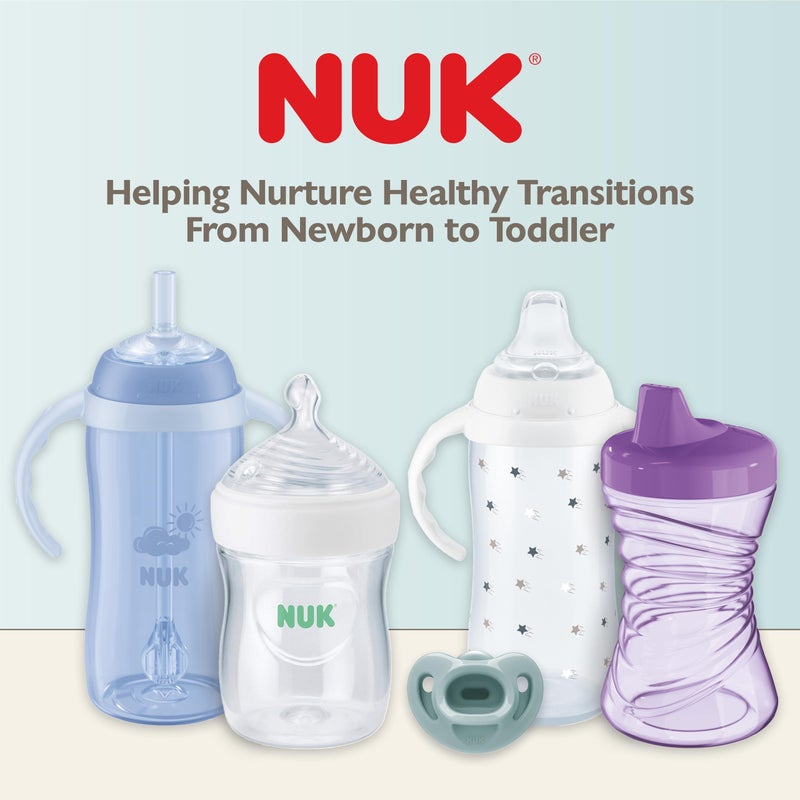 NUK Comfy Orthodontic Pacifiers, 0-6 Months, Timeless Collection, 5 Count (Pack of 1) - Image 3