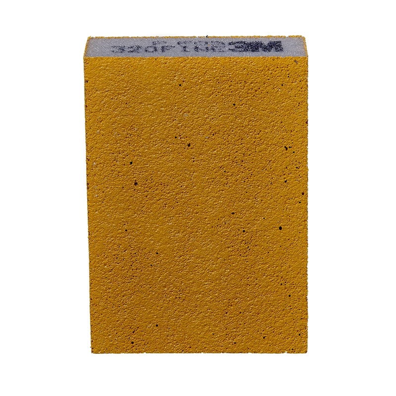 3M SandBlaster Sanding Sponge, Maroon, 3.75 in. x 2.5 in. x 1 in., 100 Grit - Image 2