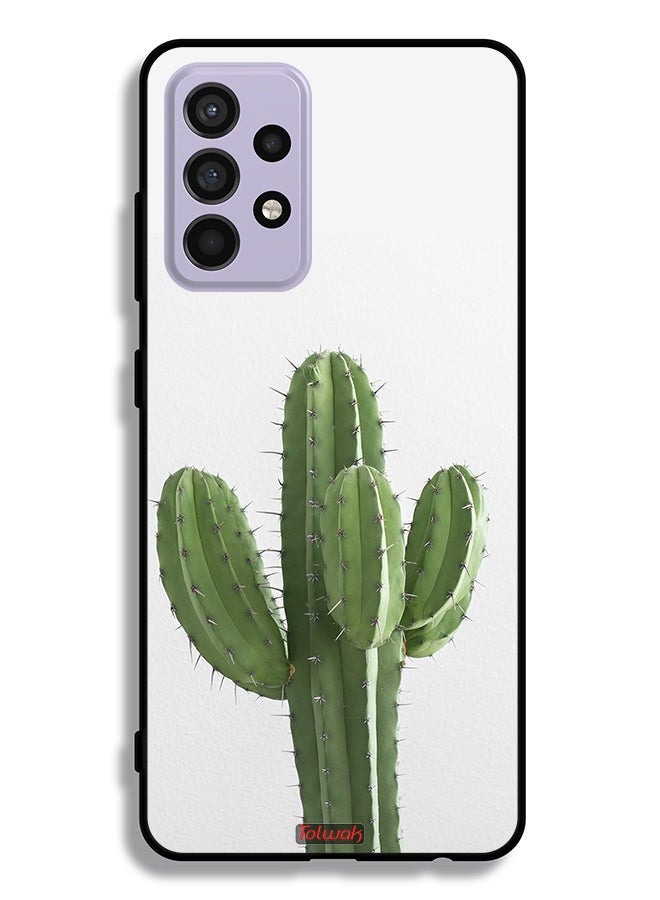Tolwak Samsung Galaxy A52s 5G Protective Case Cover Cactus Plant - Image 1