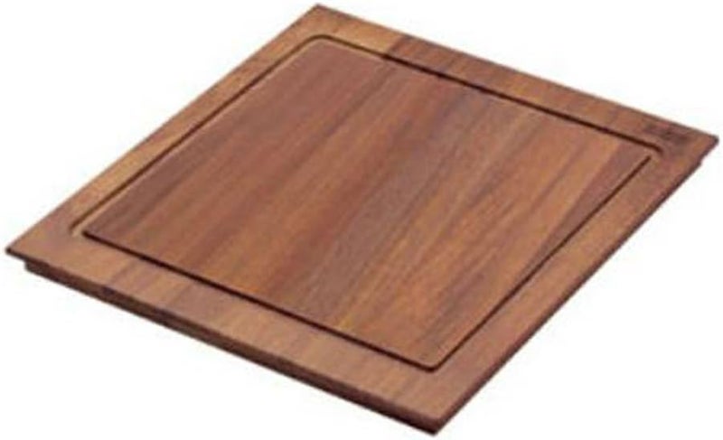Franke PX-40S Peak Iroko Cutting Board - 16.4 Inches Solid Wood Construction