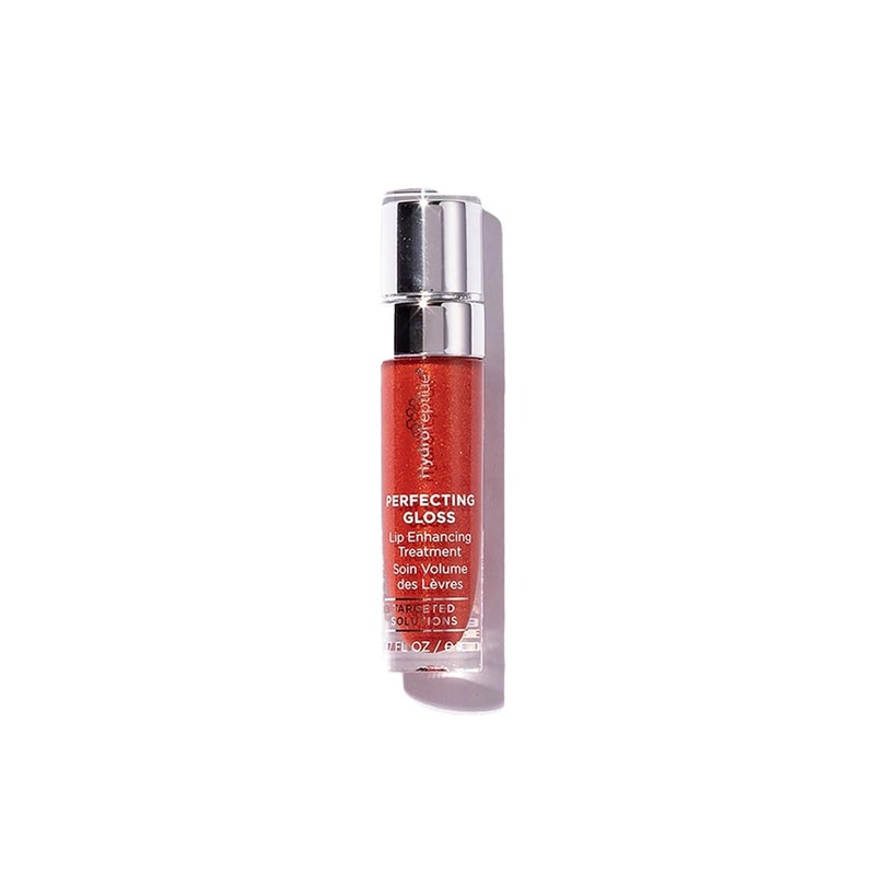 HydroPeptide Perfecting Gloss  Lip Enhancing Treatment LongLasting Volume and Hydration Santorini Red 017 Ounce