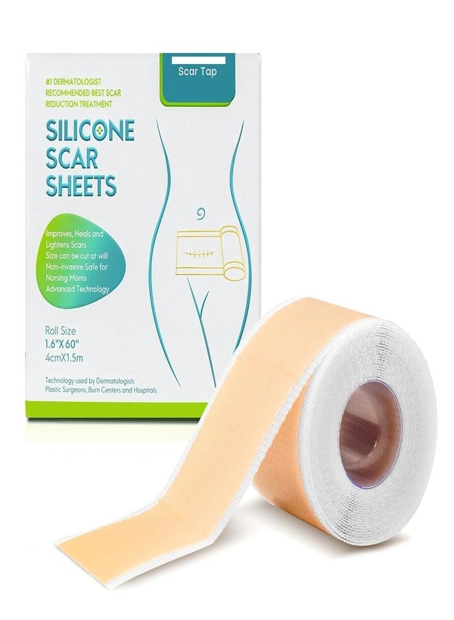 Jaimin Creation Scar Removal Silicon Tape Scar Removal Sheet Strips for C-Section, Acne Scars, Tummy Tuck, Keloid and Surgical Scars, Reusable Medical Grade Silicone Scar Tape, Get Scars Away Painless Reusable - Image 1