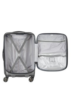 DELSEY Paris Cruise 58cm Hardcase 4 Double Wheel cabin Luggage Trolley Platinum  - Image 3
