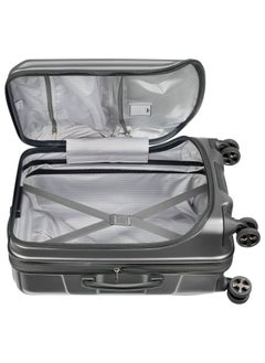DELSEY Paris Cruise 58cm Hardcase 4 Double Wheel cabin Luggage Trolley Platinum  - Image 4