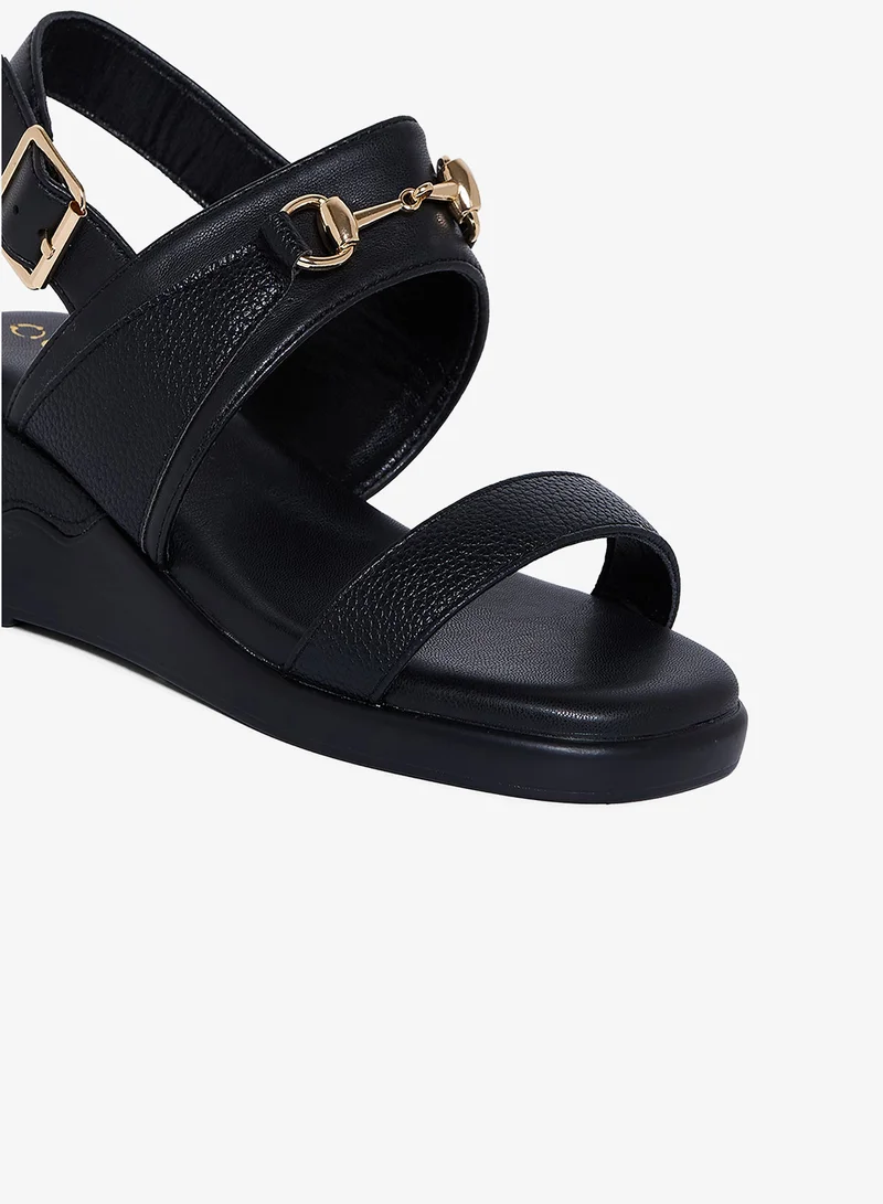 Geoomnii BLACK Geoomnii Comfort Slide Sandals for Women – Cushioned Slip-On Casual Sandals for Daily Wear, Home, Travel & Walking for Women | Best Price UAE