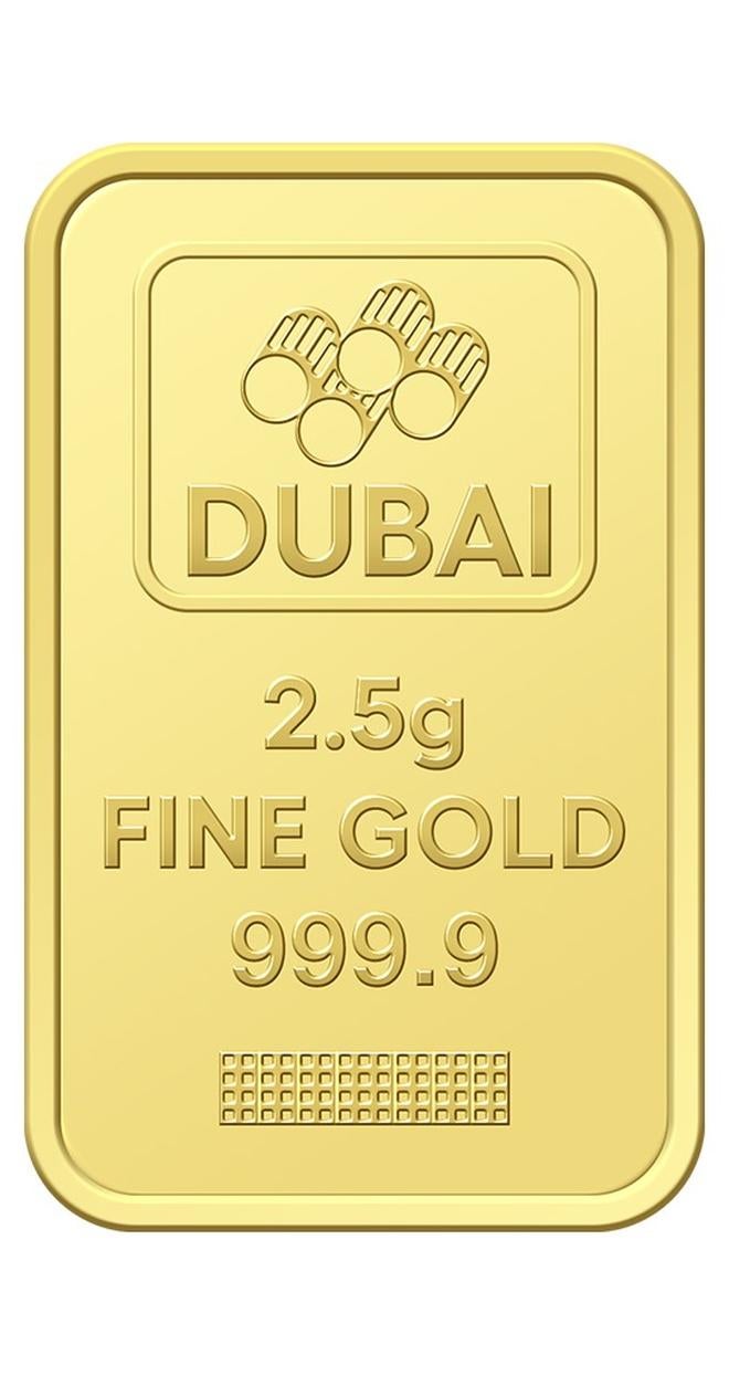FK Jewellers Dubai 2.5g Pure 999.9 Fine Gold Bar 24KT - 2.5 Grams - Image 1