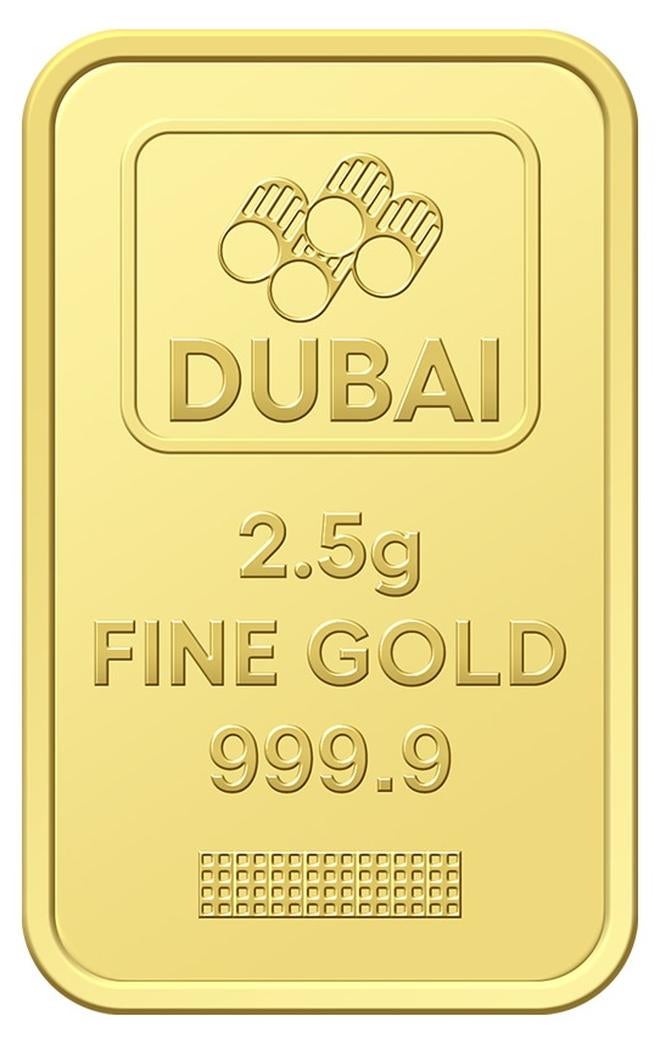 FK Jewellers Dubai 2.5g Pure 999.9 Fine Gold Bar 24KT - 2.5 Grams - Image 1