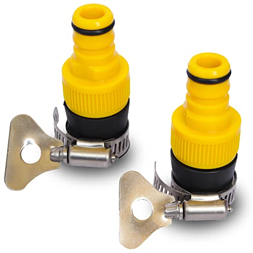 VMTC Tap Connector Pair for 1/2" Round Taps: Secure Connection, High-Pressure Resistant, Compatible with 1/2-inch Pipes - Image 1