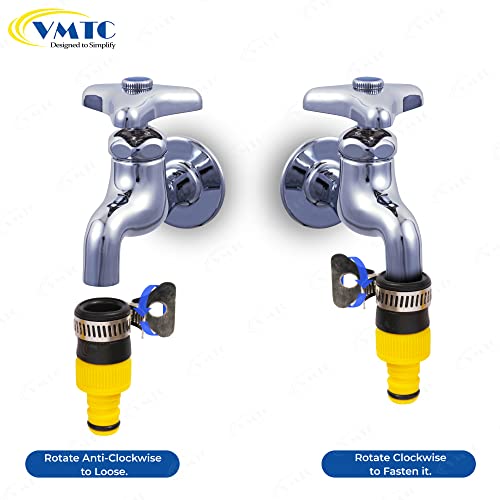 VMTC Tap Connector Pair for 1/2" Round Taps: Secure Connection, High-Pressure Resistant, Compatible with 1/2-inch Pipes - Image 3