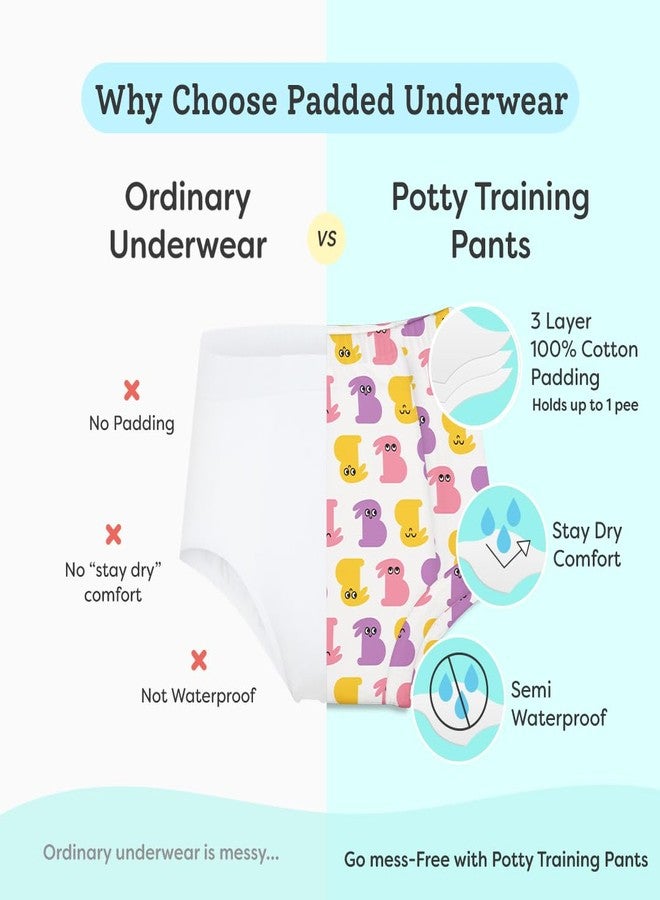 SuperBottoms Toddler Diapering & Potty Training Gift Pack- 1 Reusable Freesize UNO Cloth Diaper with 1 organic Cotton Insert Pad + 1 Booter pad + 3 Padded Underwear + 1 Charmling (3m- 3 yrs) (7 items) - Image 5