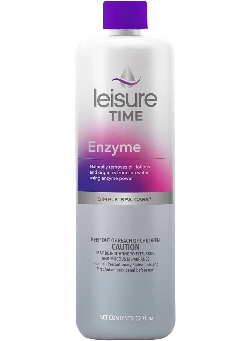Leisure Time SGQ Simple Spa Care Enzyme for Hot Tub Oils, 32 Ounces Packaging May Vary - Image 1