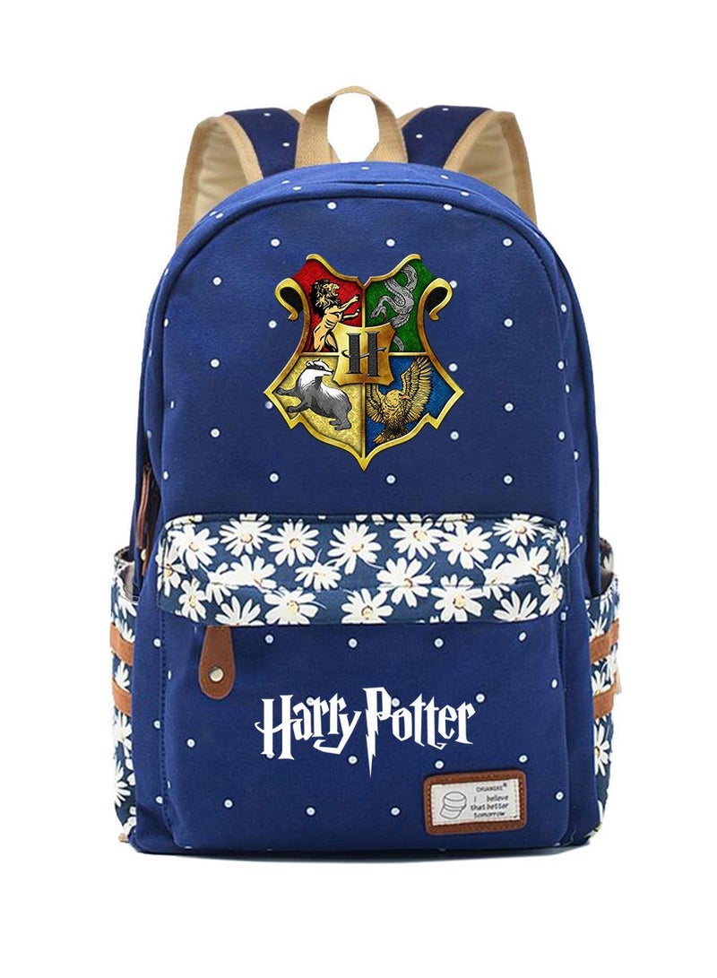 Harry Potter Student schoolbag canvas girls backpack
