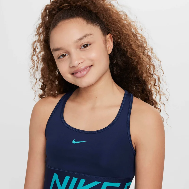 Nike Green Girls' Pro Swoosh Sports Bra for Women | Best Price UAE