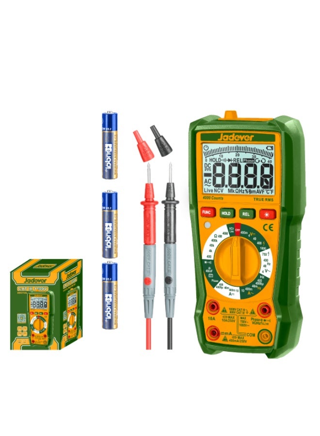 Jadever Digital multimeter 1000V JDDM2502
