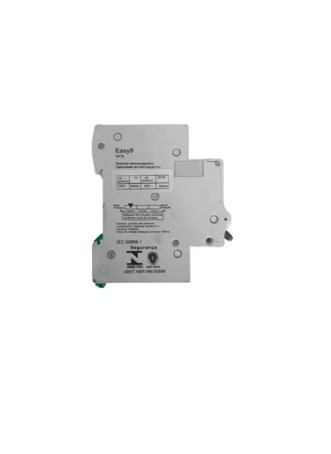 Schneider Electric Easy9 miniature circuit breaker 1P 50A C curve 6000A 230V MCB EZ9F56150
