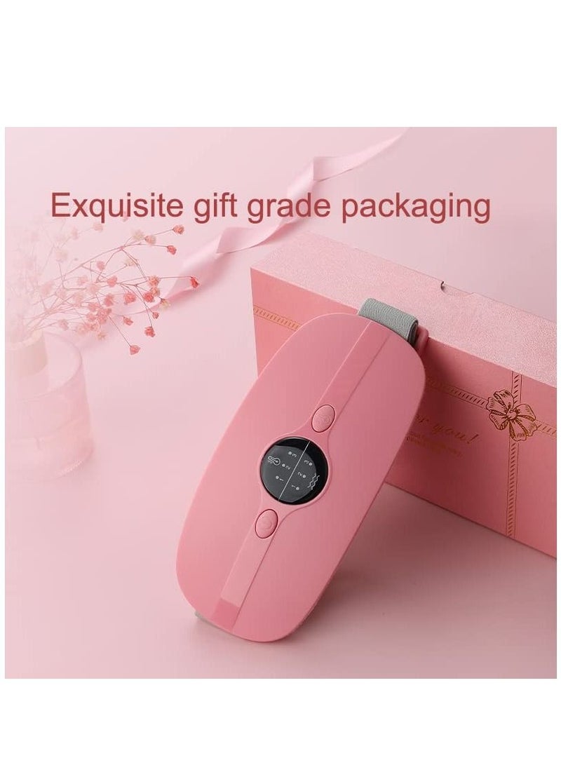 Arabest وسادة تدفئة لاسلكية محمولة، وسادة تدفئة للحيض، لفافة تدفئة سريعة، وسادة تدفئة لتخفيف آلام الظهر أو البطن للنساء والفتيات (وردي) - Image 3