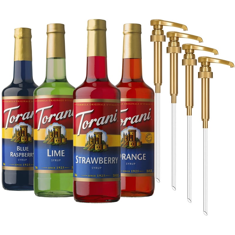 Torani Syrup Variety Pack Soda Flavors 254 Ounces Set of 4 - Image 3