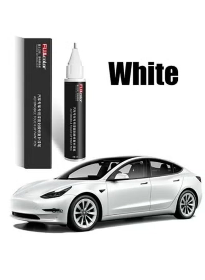 فوجي قلم إصلاح طلاء السيارة - قلم إزالة الخدوش وإصلاح طلاء السيارة وملحقاتها، أبيض - Image 1