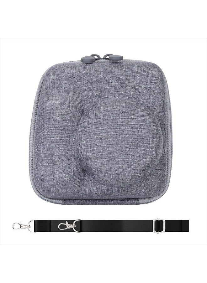Aenllosi Hard Carrying Case Replacement for Fujifilm Instax Mini 12/11 Instant Camera,Protective Case Compatible with Instax Camera Mini 12/11(Clay White)  - Image 1
