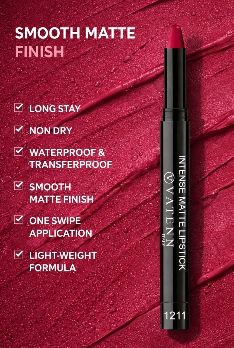 فاتن إيطاليا Intense  Matte Lipstick 1218 - Image 4