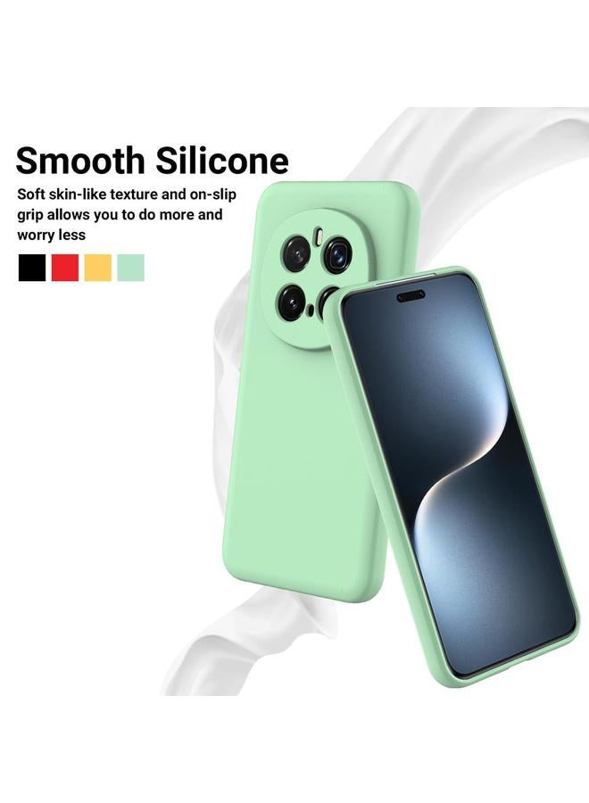 S-TOP Case For Honor Magic7 Pro Pure Color Liquid Silicone Shockproof Phone Case - Image 3