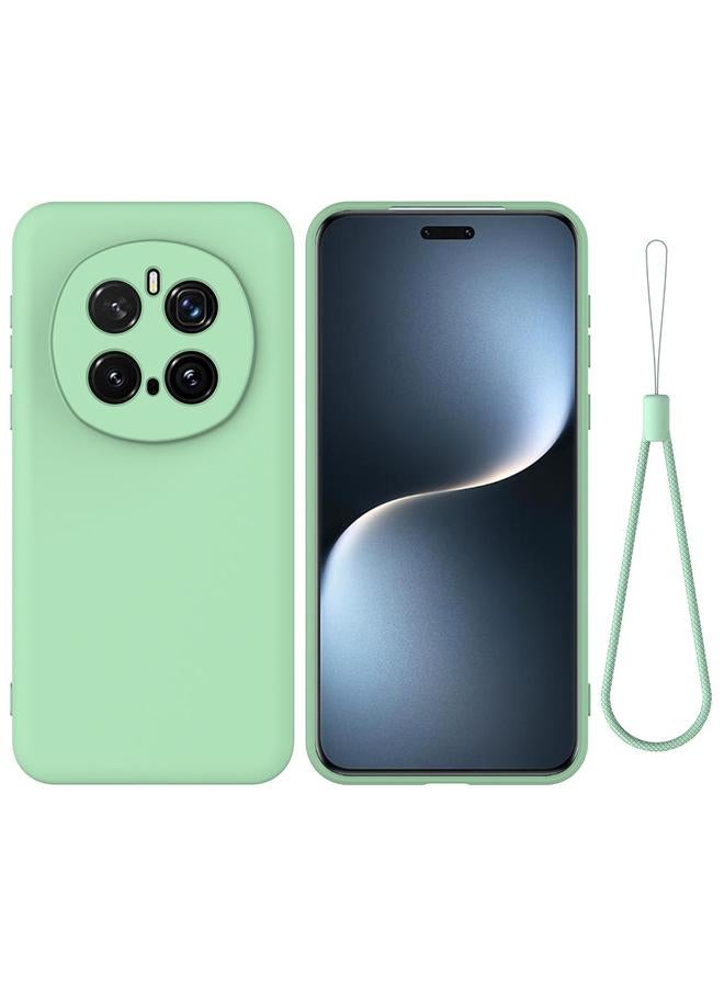 S-TOP Case For Honor Magic7 Pro Pure Color Liquid Silicone Shockproof Phone Case - Image 1