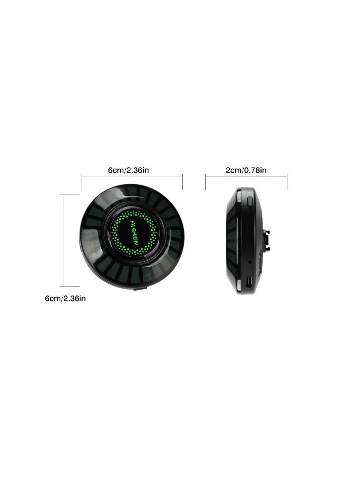 OASIS-TH Car Ambient Light,Air Freshener Vent Clip,24 LED RGB Light Car Atomosphere Light,100 Color Modes, APP Control,Vent Fixation,Car Accessories Gifts  - Image 5
