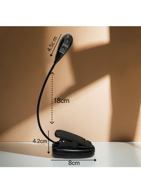 Spectrum Rack Light LED Music Score Light USB Clip-on Spectrum Table Light Guitar Erhu Musical Instrument Double Head Adjustable Piano Light-Light Source Power:0.5W-14W-Light Color:906c Single Pole 2 Lights