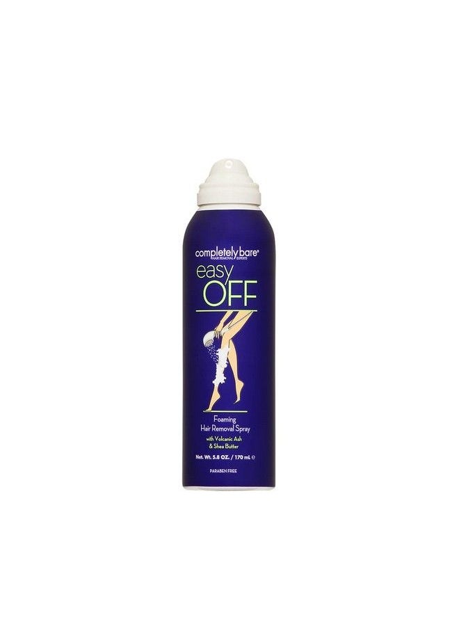 Completely Bare - Easy Off Foaming Hair Removal Spray Moisturizing Shea Butter & Aloe Vera - Image 1