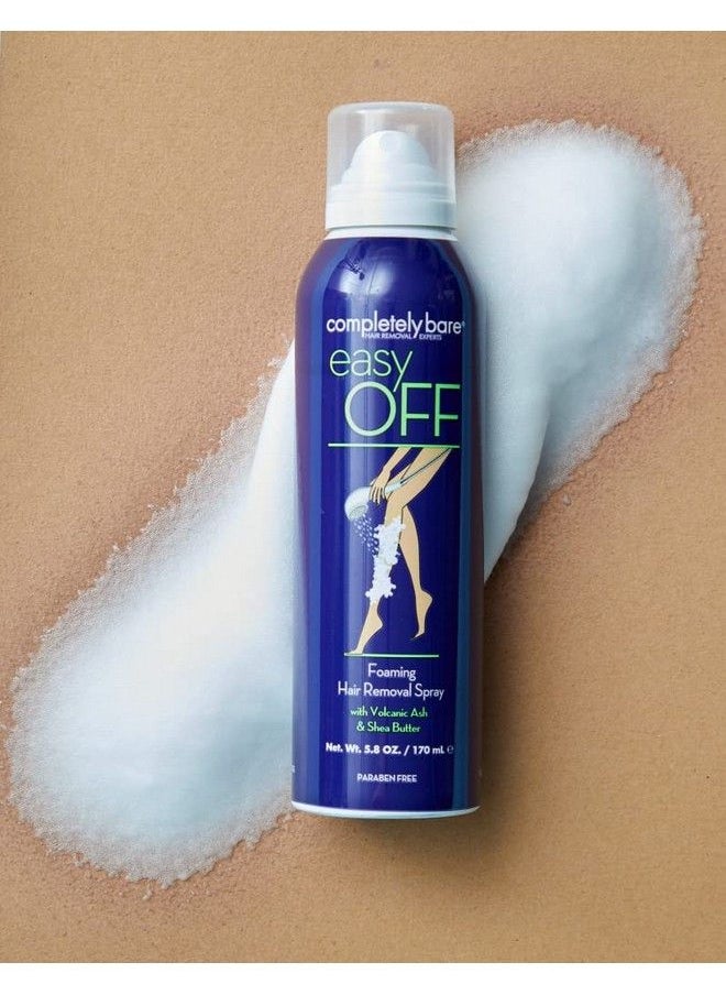 Completely Bare - Easy Off Foaming Hair Removal Spray Moisturizing Shea Butter & Aloe Vera - Image 1