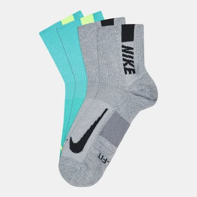 Nike Multiplier Ankle Socks (2 Pack)