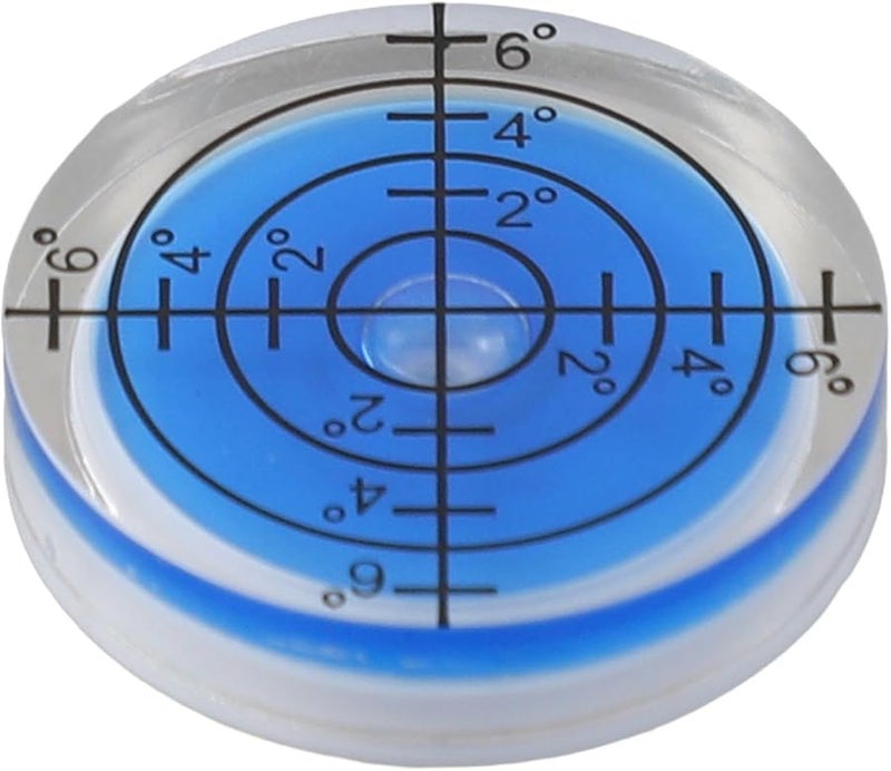 مستوى الفقاعة الزرقاء 32 مم عالي الدقة أداة قياس دقيقة بزاوية 20-30 درجة - Image 1