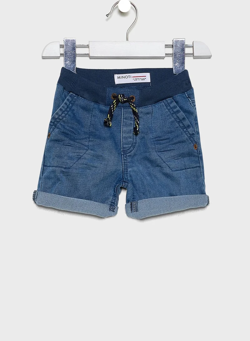MINOTI Infant Tie Waist Shorts
