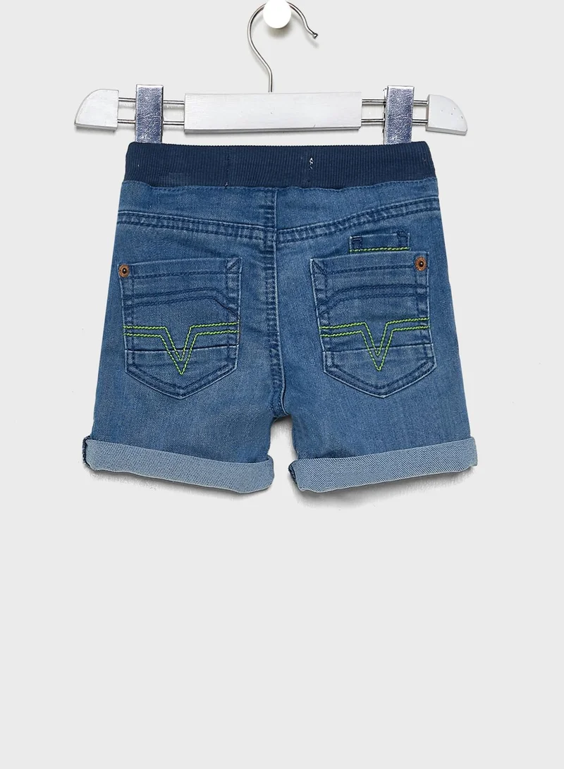 MINOTI Infant Tie Waist Shorts