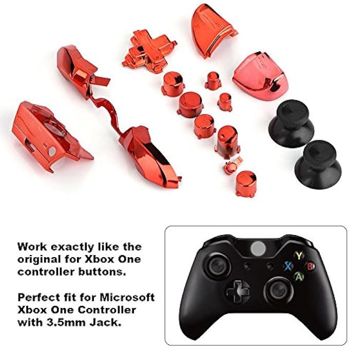 rayihni FOSA XBOX BUTTONS REPLACEMENT PARTS KIT FOR XBOX ONE CONTROLLER - Image 2