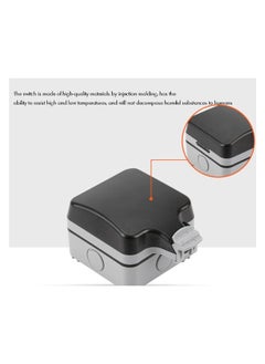 XLT Weatherproof IP66 Outdoor Switch Sockets Cover, Single Gang.  - Image 5