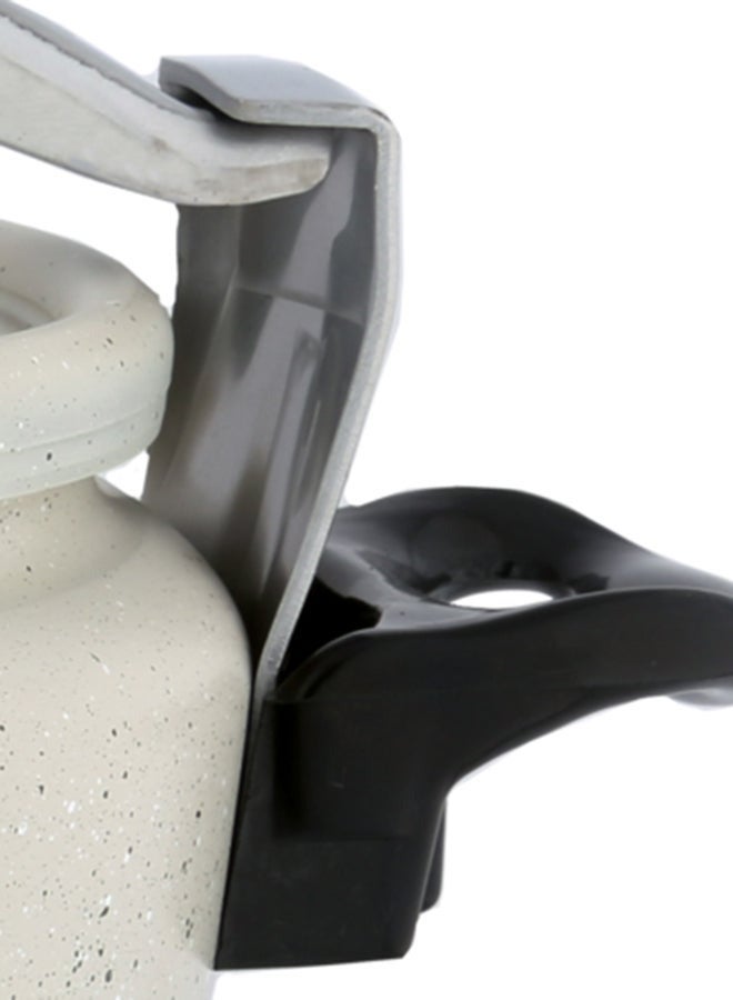 ريفورا قدر ضغط من الجرانيت والألومنيوم سعة ٧ لتر | قدر ضغط | قدر عربي | أبيض | RE-613 - Image 3