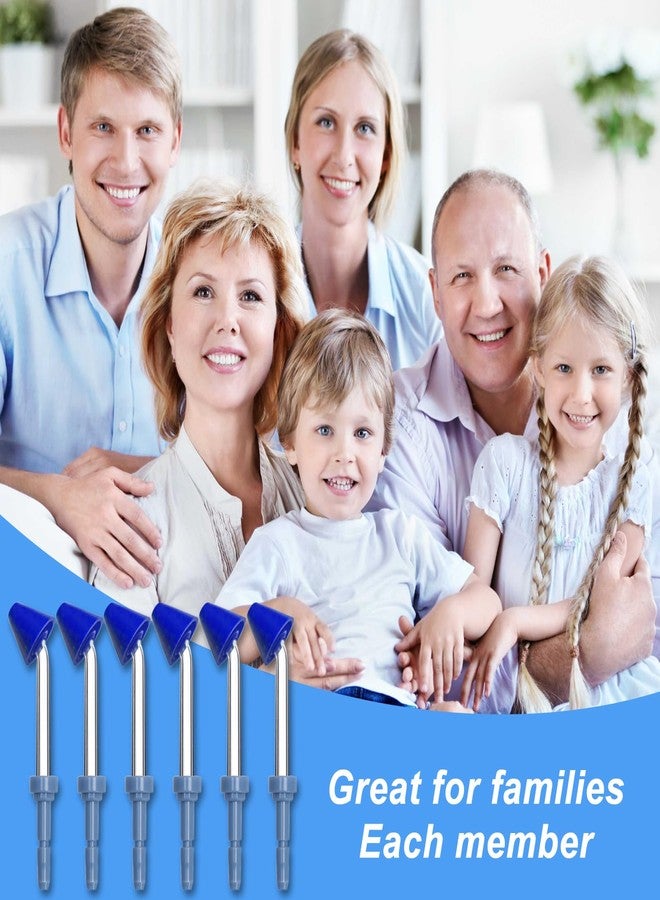 RAXSEG غسول أنف متوافق مع جهاز ري الفم ووتربيك WP-100، WP-450، WP-250، WP-300، WP-660، WP-900 (عبوة من 6 قطع) - Image 5