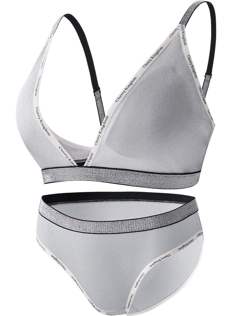 KUYING New Comfortable Skin Friendly And Breathable Lingerie Set Set Of 2