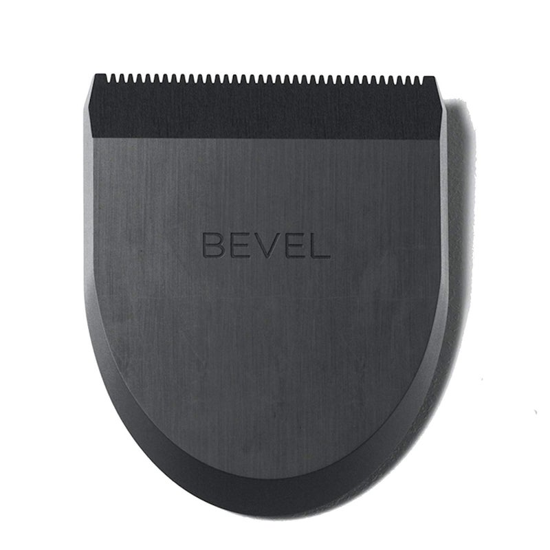 Bevel Square Trimmer Blade Attachment Compatible with Bevel Trimmer Only Face Neck and Body Hair Trimmer Head Black 1 Count