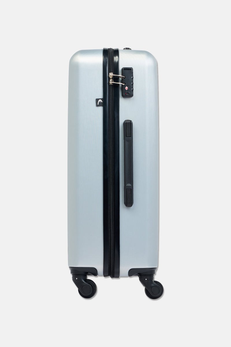 HEAD 20 Inch Brand Logo Cabin Spinner Luggage, Silver - Image 3