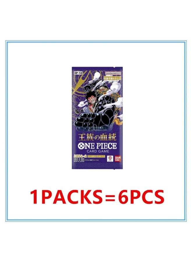 One Piece Card Game OP-10 Royal Bloodline Booster Pack (6 Cards)
