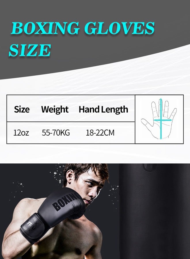 Adult Training Boxing Gloves Made of PU Material,A Gift for Sports Enthusiasts,Suitable for Boxing Training and Other Sports Training