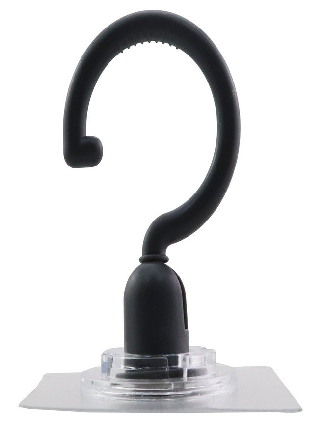 MDXing 4PCS Plastic 360 Degree Rotating Adhesive Ceiling No Trace Hanger Connecting Shaft - Image 3