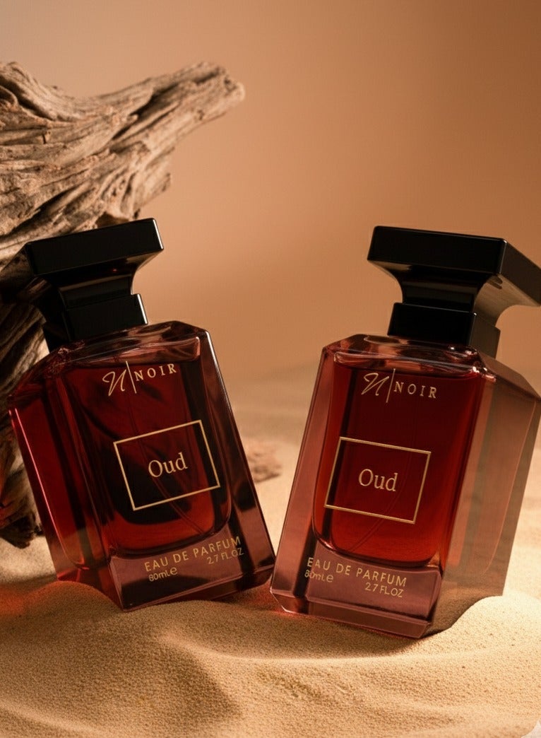 noir عود EDP، عطر للرجال، عبوة من 2 (2x 80 مل) - Image 1