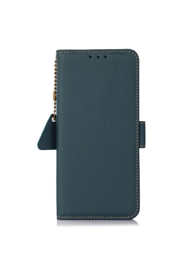 اس-توب جراب لهاتف OnePlus CE4 Lite بمغناطيس جانبي من الجلد الأصلي بتقنية RFID TJ - Image 3