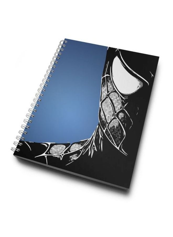 LOUD UNIVERSE Blue Spider Man Printed Hardcover Spiral Notebook  - Image 2