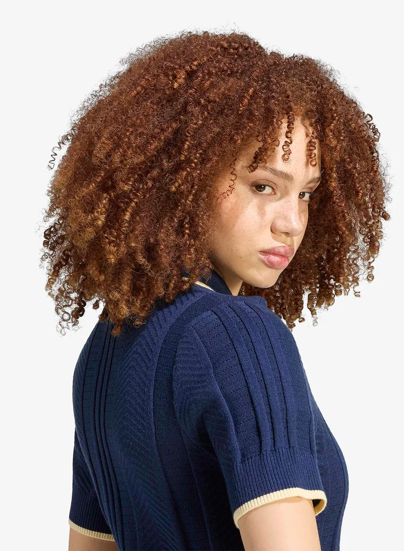 Adidas Originals NINDIG Cable Knitted Cali Polo for Women | Best Price UAE