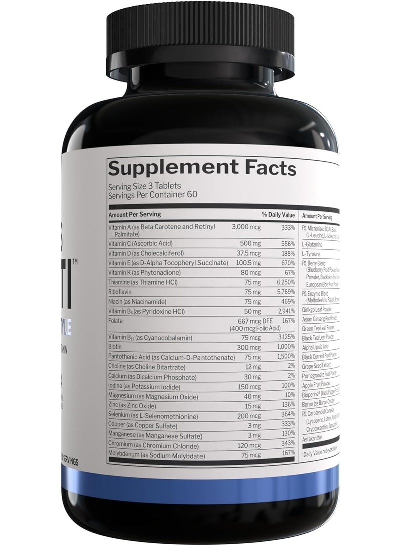 Rule 1 Proteins Rule1 Men's Multi -  Daily Vitamins ( 90 Tablets, 30 Servings) - Image 2