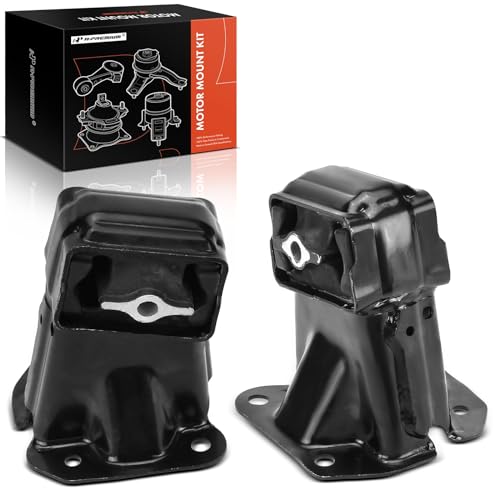 A-Premium Front Left and Right Engine Motor Mount Kit Compatible with Jeep Grand Cherokee 2005-2009, Commander 2006-2009, 4.7L, 2-PC Set, Replace# 52090301AD, 52090301AE - Image 1